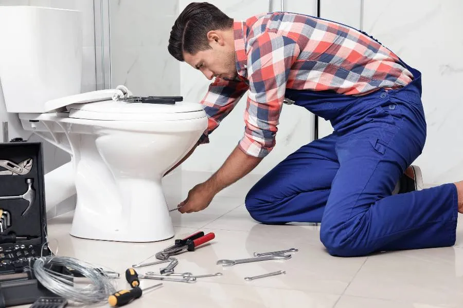 male plumber fixing a sink pipe from TMK Plumber Austin in Austin, TX - Water Heater Replacement male plumber fixing a sink pipe from TMK Plumber Austin in Austin, TX - Water Heater Replacement